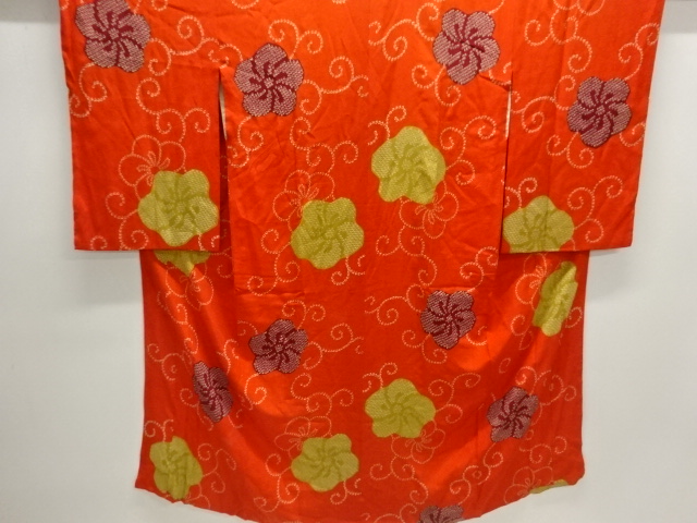 Japanese Kimono / Chirimen Kinsha Silk